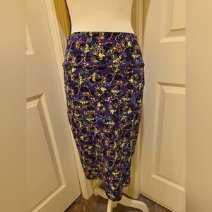 LULAROE COLORFUL MINNIE MOUSE SKIRT, SIZE M, NEW